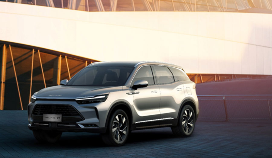 定位中型SUV BEIJING X7将于5月份开启预售